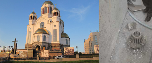 Обогрев кровли Храм-на-Крови