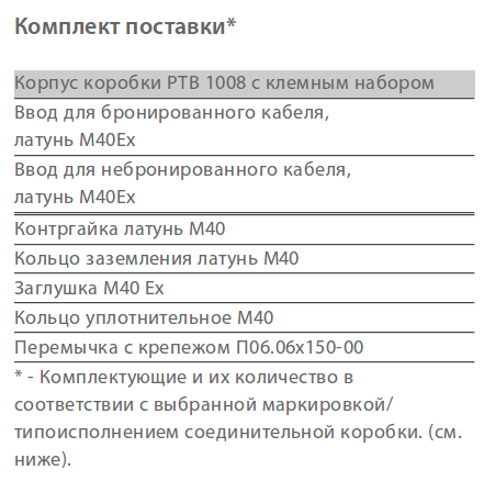 Коробка соединительная РТВ 1008