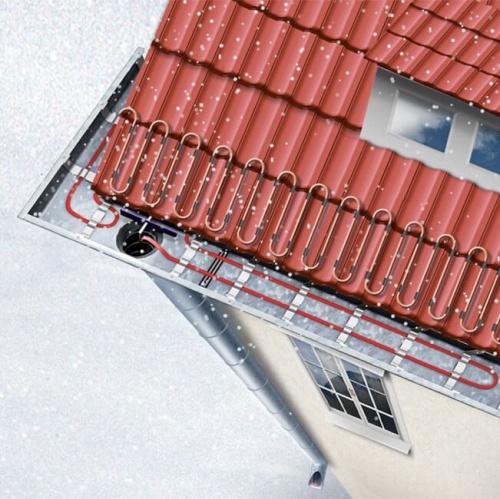 Антиобледенительная система «Теплоскат» — электротерапия для крыш или Теплая Крыша